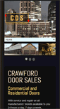 Mobile Screenshot of crawforddoors.net
